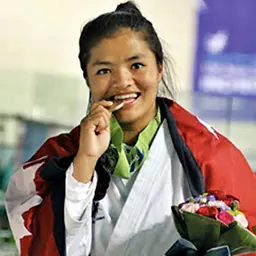 Portrait of Bimala Tamang