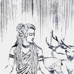 Portrait of Madhavi