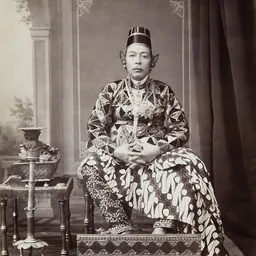 Portrait of Hamengkubuwono VII