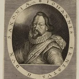 Portrait of John Ernest II, Duke of Saxe-Weimar
