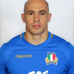 Portrait of Sergio Parisse