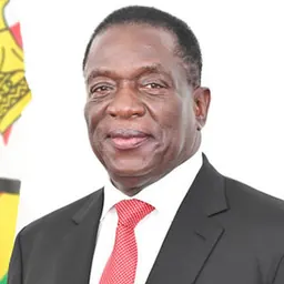 Portrait of Emmerson Mnangagwa