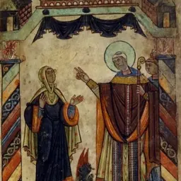 Portrait of Albinus of Angers