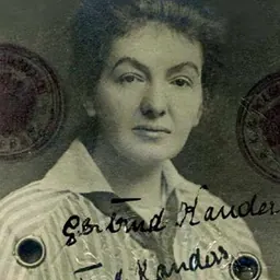 Portrait of Gertruda Kaudersová