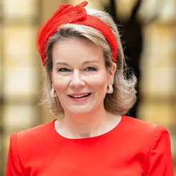 Portrait of Queen Mathilde of Belgium