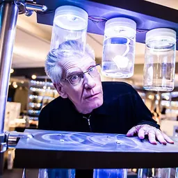 Portrait of David Cronenberg