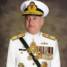Portrait of Zafar Mahmood Abbasi