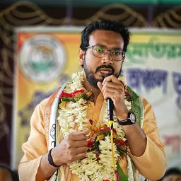 Portrait of Mukut Mani Adhikari