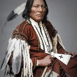 Portrait of Chief White Eagle