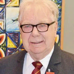 Portrait of Max Gimblett