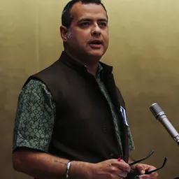 Portrait of Vijay Prashad