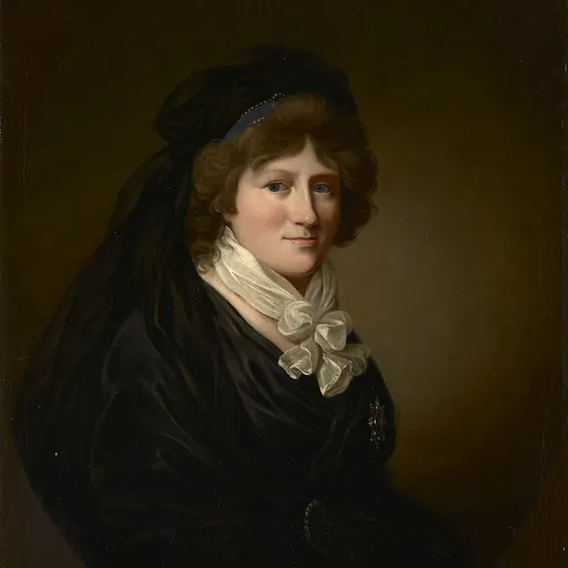Portrait of Countess Augusta Reuss of Ebersdorf