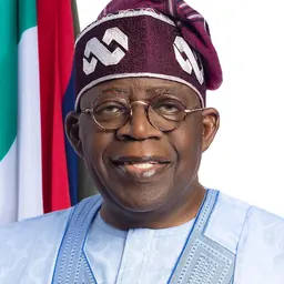 Portrait of Bola Tinubu