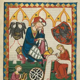 Portrait of Reinmar von Zweter