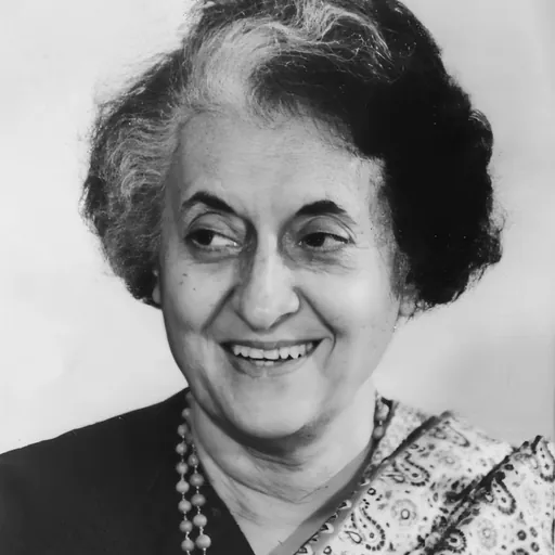 Portrait of Indira Gandhi