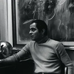 Portrait of Mario Ceroli