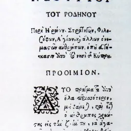 Portrait of Neophytos Rodinos