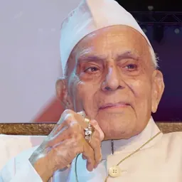 Portrait of Anand Mohan Zutshi Gulzar Dehlvi