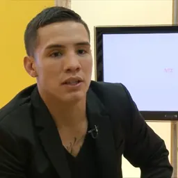 Portrait of Óscar Valdez