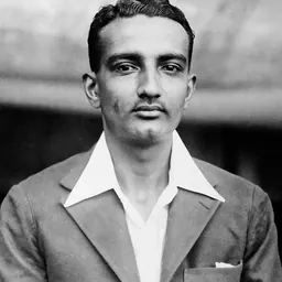 Portrait of Vijay Merchant