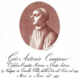 Portrait of Giovanni Antonio Campano