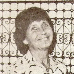 Portrait of María Esther Miguel
