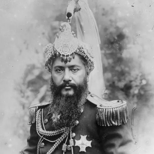 Portrait of Bhim Shumsher Jung Bahadur Rana