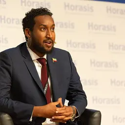 Portrait of Mohamed Ahmed Mohamoud