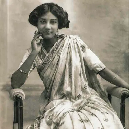Portrait of Princess Sudhira Devi of Cooch Behar
