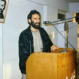 Portrait of Abdul Majeed Dar
