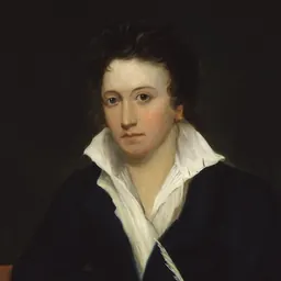 Portrait of Percy Bysshe Shelley