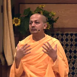 Portrait of Swami Sarvapriyananda