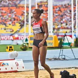 Portrait of Malaika Mihambo