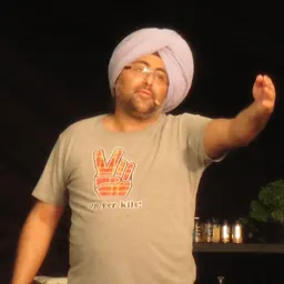 Portrait of Hardeep Singh Kohli