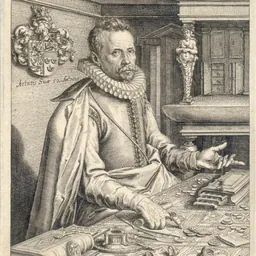 Portrait of Abraham Gorlaeus