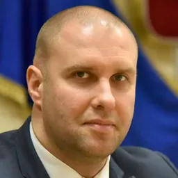 Portrait of Oleh Syniehubov