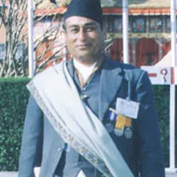 Portrait of Mangal Raj Joshi