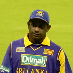 Portrait of Sanath Jayasuriya