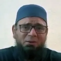 Portrait of Saqlain Mushtaq
