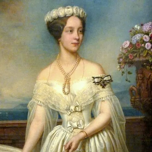 Portrait of Duchess Luise of Mecklenburg-Schwerin