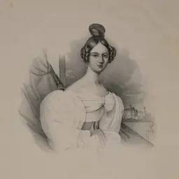 Portrait of Princess Amalie of Hohenzollern-Sigmaringen