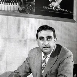 Portrait of Edward Teller