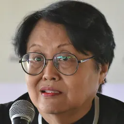 Portrait of Ma Thanegi