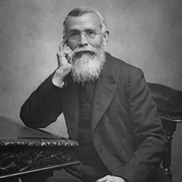 Portrait of Dadabhai Naoroji