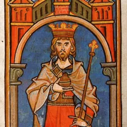 Portrait of Conrad III of Germany