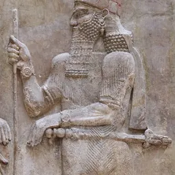 Portrait of Sargon II