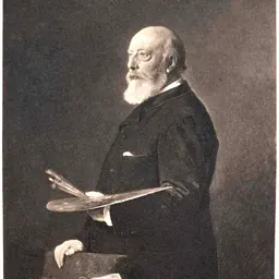 Portrait of Andreas Achenbach