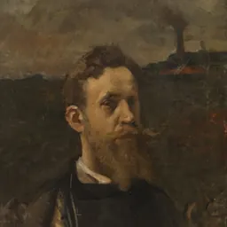 Portrait of Constantin Meunier
