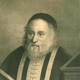 Portrait of Abraham ben Gedaliah Tiktin