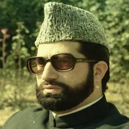 Portrait of Mirwaiz Mohammad Farooq